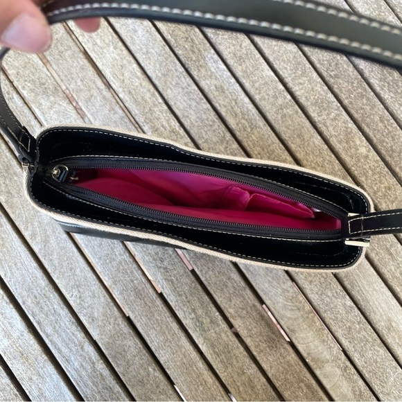 Vintage Kate Spade Shoulder Bag – Retired Beige & Black Classic 🖤✨ - Picture 8 of 16